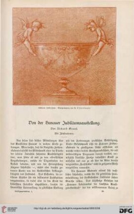 Von der Hanauer Jubiläumsausstellung