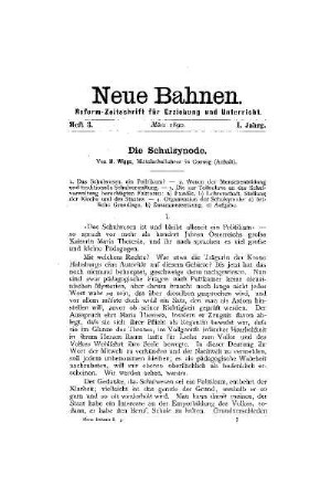 Die Schulsynode