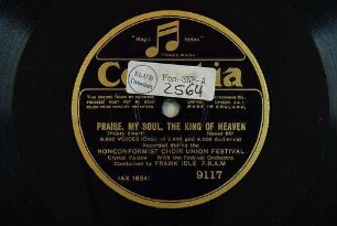Praise, my soul, the king of heave / (Henry Smart)