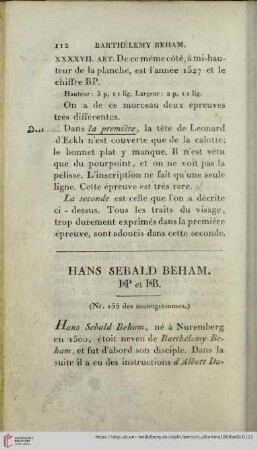 Hans Sebald Beham