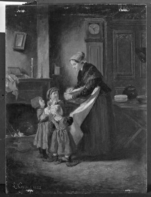 Mutter mit drei Kindern