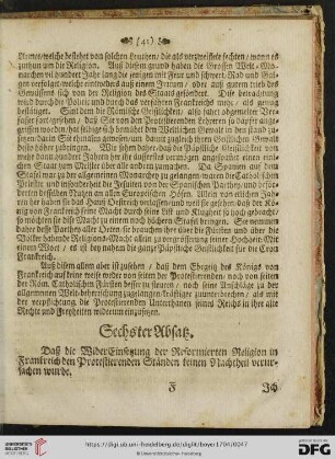 Sechster Absatz