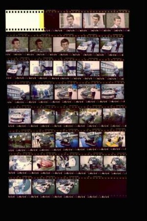 AMA '91 - Auto- und Motorradausstellung, 26.10.-03.11.1991, Messe Stuttgart-Killesberg: Werbeaufnahmen Portraits von Bundesforschungsminister Heinz Riesenhuber
