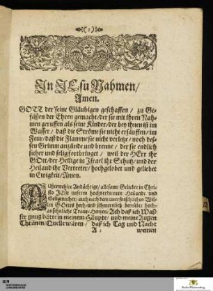 Gedächtnis-Predigt