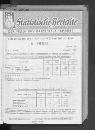 Die Straßenverkehrsunfälle mit Personenschaden in Hamburg im September 1966 : Lfd. Nr. 38