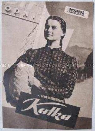 Progress-Filmillustrierte zu dem tschechoslowakischen Spielfilm "Katka"