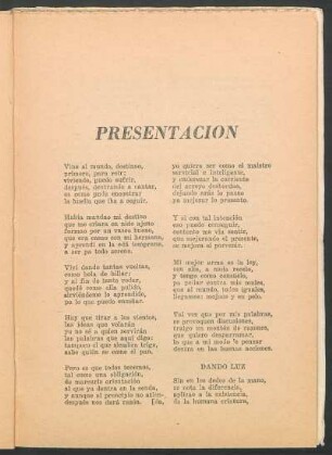 Presentación