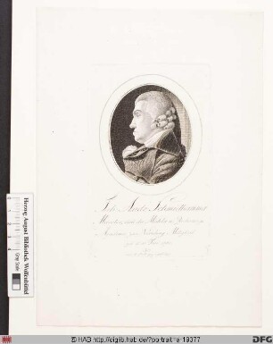 Bildnis Johann Andreas Schmidhammer