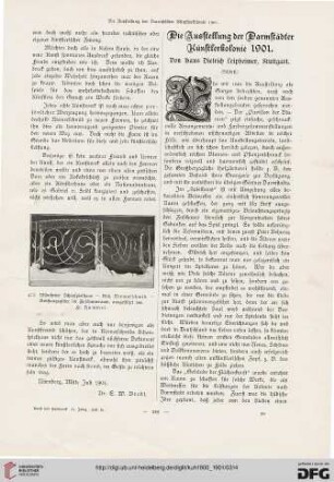 Die Ausstellung der Darmstädter Künstlerkolonie 1901