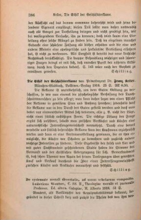 386-387 [Rezension] Wouters,, Ludovicus, De systemate morali dissertatio