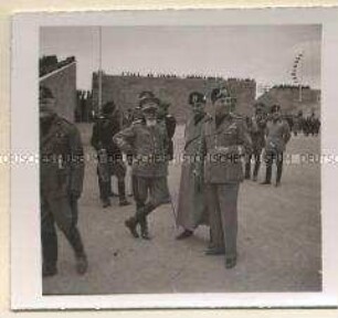 Centocelle, Staatsbesuch Adolf Hitlers in Italien vom 02. bis 10. Mai 1938, General Graziani und General de Bono