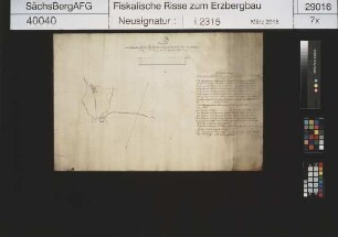 Grubenfeld von Goldene Rose Erbstolln im Striegistal oberhalb der Bräunsdorfer Mühle
