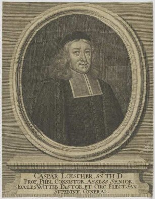Bildnis des Caspar Loescher