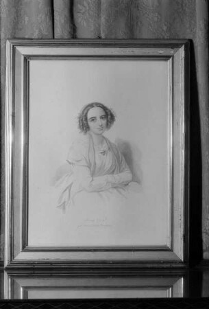 Bildnis Fanny Hensel, Schwester von Felix Mendelson-Bartholdy