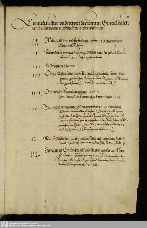 Bl. 31-60'. Historica