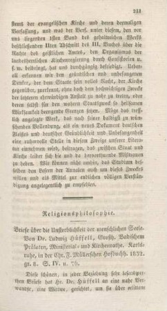 231-235 Religionsphilosophie
