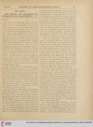 [Rezension von: Adolf Michaelis, Die archäologischen Entdeckungen des neunzehnten Jahrhunderts]