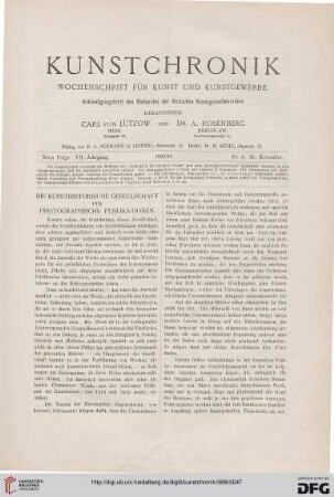 Heft 6 (21. November 1895)