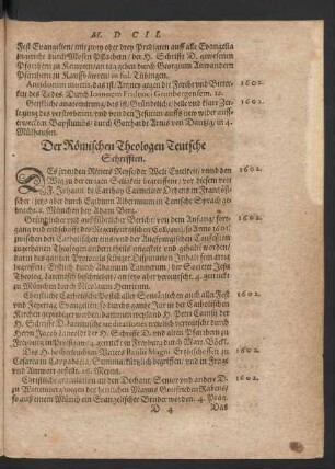 Der Römischen Theologen Teutsche Schrifften.