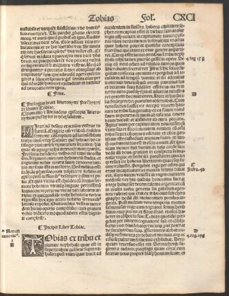 Prologus beati Hieronymi Presbyteri in librum Tobiae.