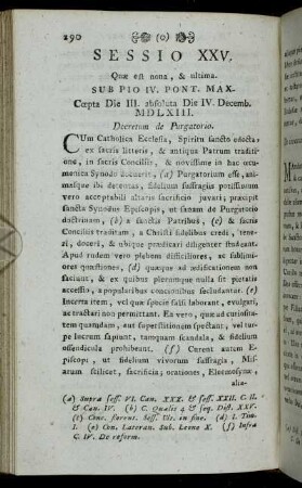 Decretum de Purgatorio.