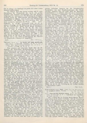 378-381 [Rezension] Kühnemann, Eugen, Kant und die deutsche Kultur