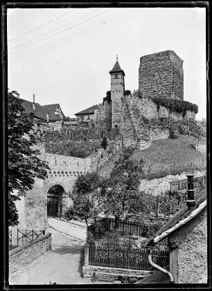 Bad Wimpfen. Stadtansicht mit Kaiserpfalz