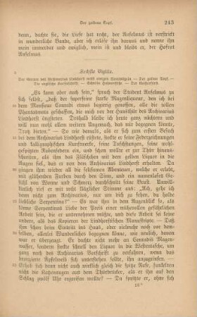 Sechste Vigilie. Der Garten des Archivarius Lindhorst …