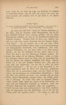 Sechste Vigilie. Der Garten des Archivarius Lindhorst …
