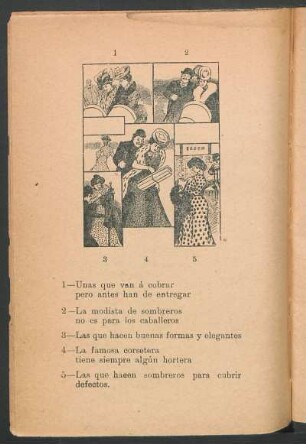 [Ilustraciones de damas modistas]