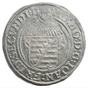 Fundmünze, Engelgroschen (Schreckenberger), 1562