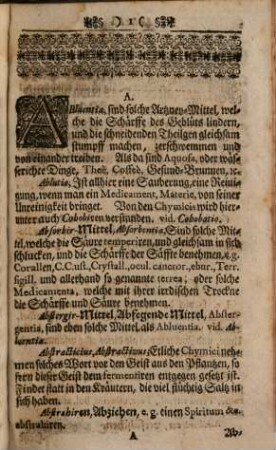 Vermehrt, und verbessertes ... Lexicon medico-Chymicum