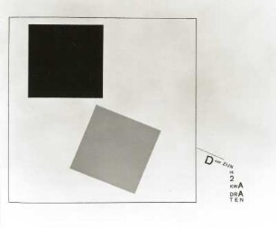 Da sind die zwei Quadrate