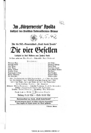 Die vier Gesellen