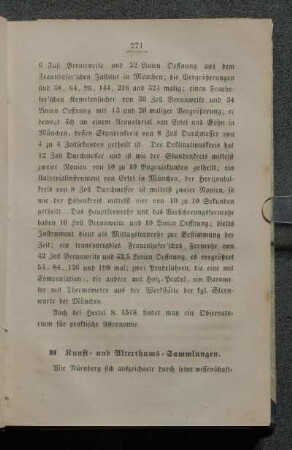 H. Kunst- und Alterthums-Sammlungen.