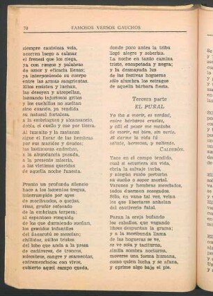 Tercera parte - El puñal
