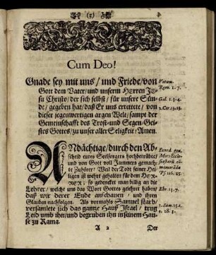 [Apostolischer Valet Segen.]