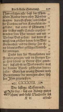 (CXXXVII.) Die listige Eiferrach.