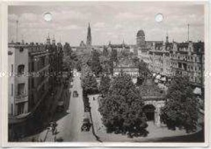 Stettin, Berliner Tor und Hohenzollernplatz
