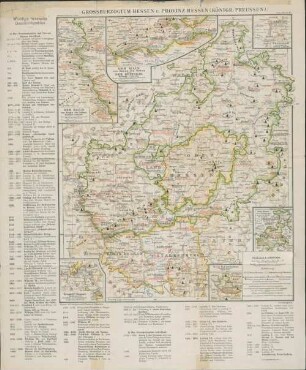 Grossherzogthum Hessen U. Provinz Hessen (Königr. Preussen)