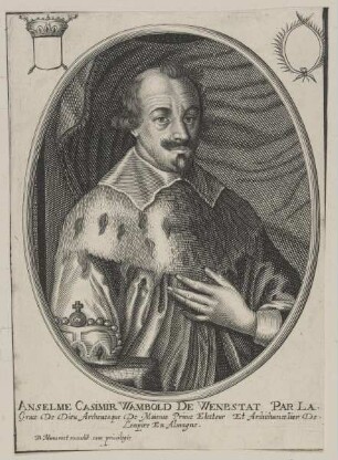Bildnis des Anselme Casimir Wambold de Wenbstat