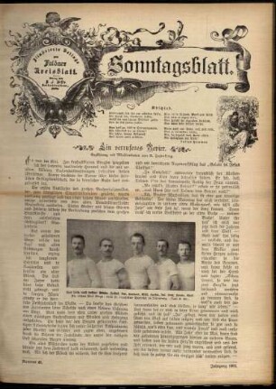 Ausgabe vom Sonntag, den 04. Oktober 1903.