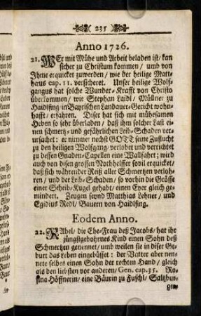 235-239, Anno 1726 - 1730