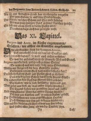 Das XI. - XV. Capittel.