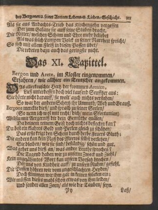 Das XI. - XV. Capittel.