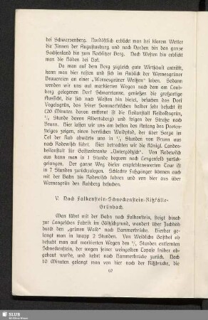 V. Nach Falkenstein - Schneckenstein - Rißfälle - Grünbach
