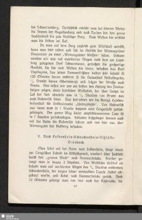 V. Nach Falkenstein - Schneckenstein - Rißfälle - Grünbach