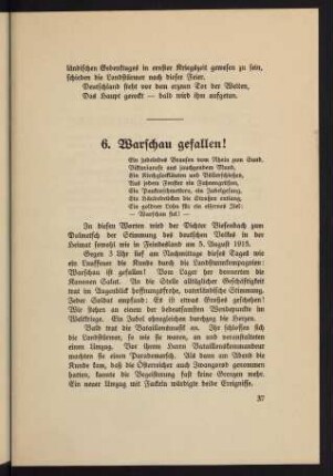 37-47, 6. Warschau gefallen! - 9. Arm und Reich in Polen