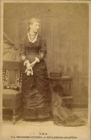 Bildnis von Auguste Victoria (1858-1921), Deutsche Kaiserin
