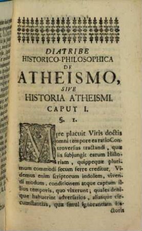 Historia Atheismi